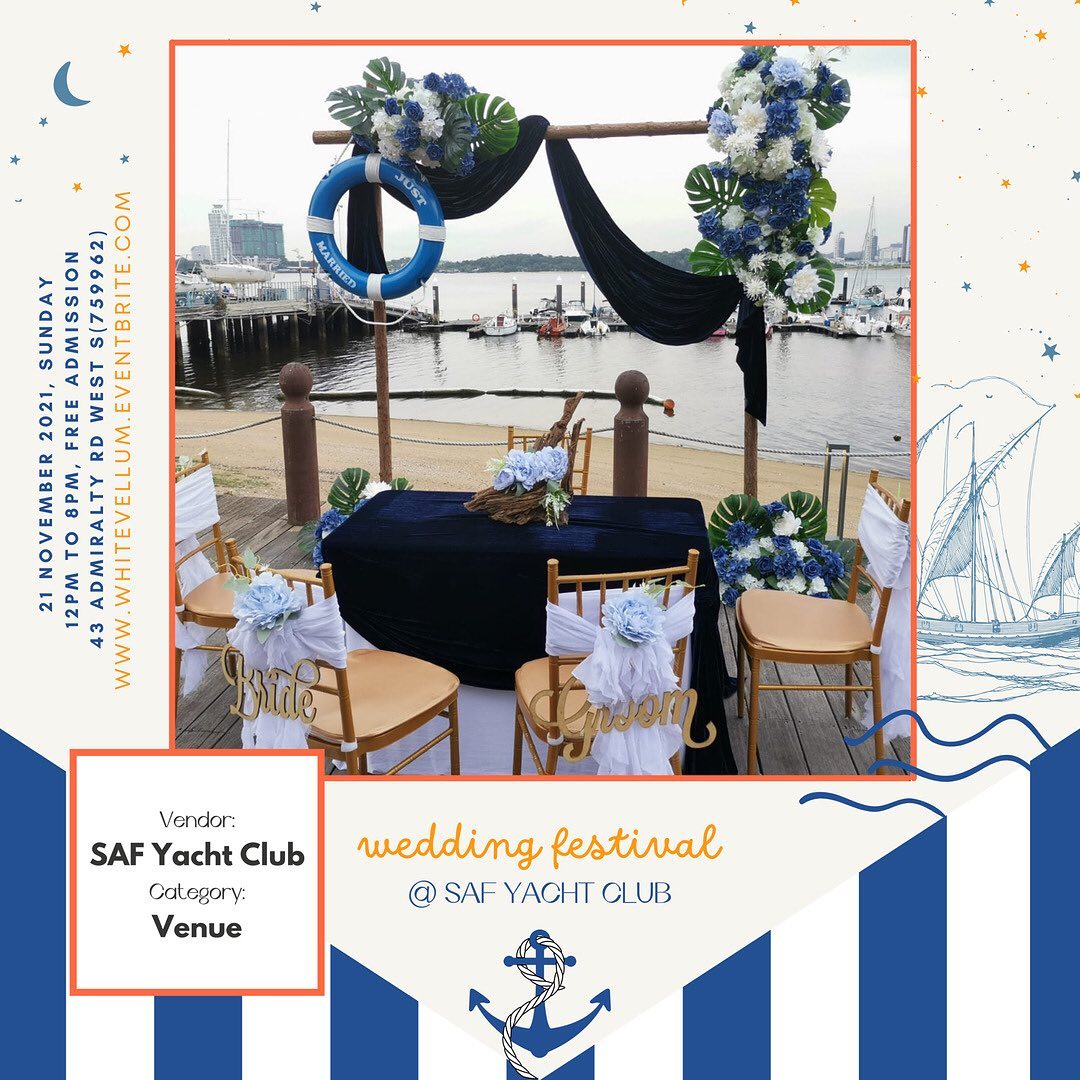saf yacht club wedding
